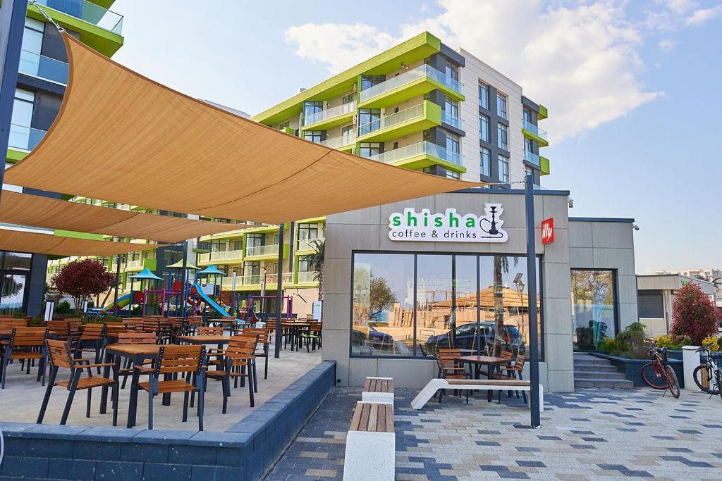 Rusty Sands Apt Spa N Pools Beach Resort Năvodari Екстериор снимка